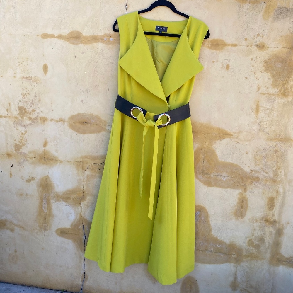 Lime Green Gracia Dress
